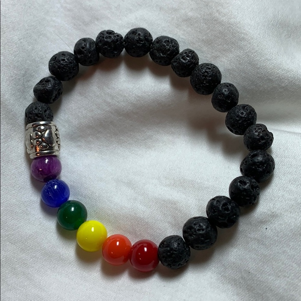 Rainbow bridge bracelet